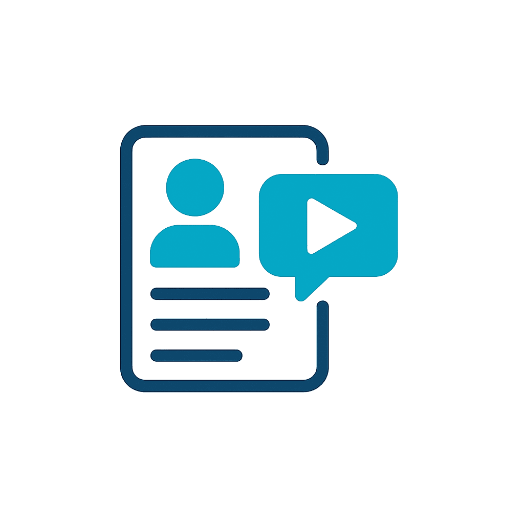 AI-powered interview platform logo